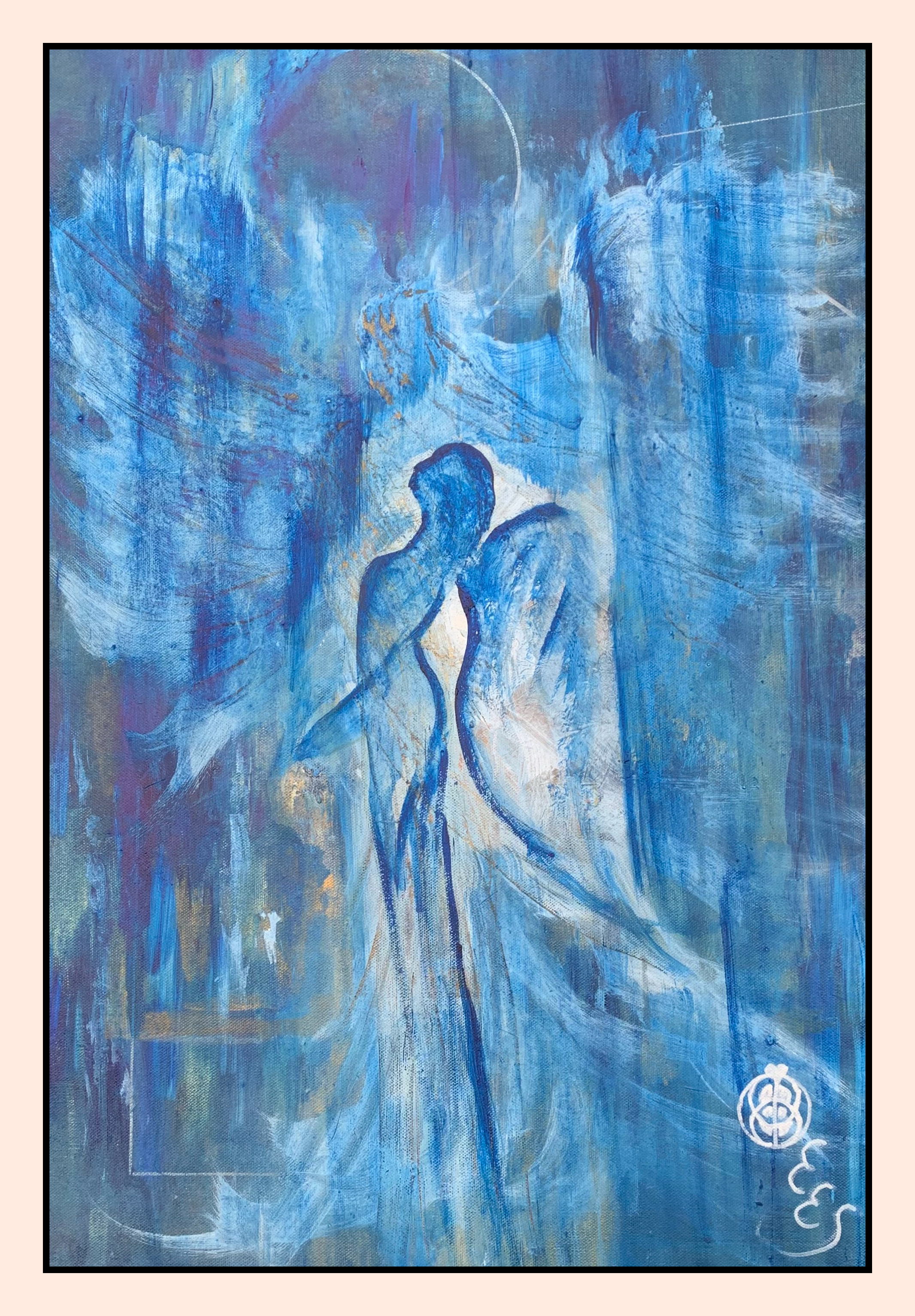 Blaues Energiebild 1