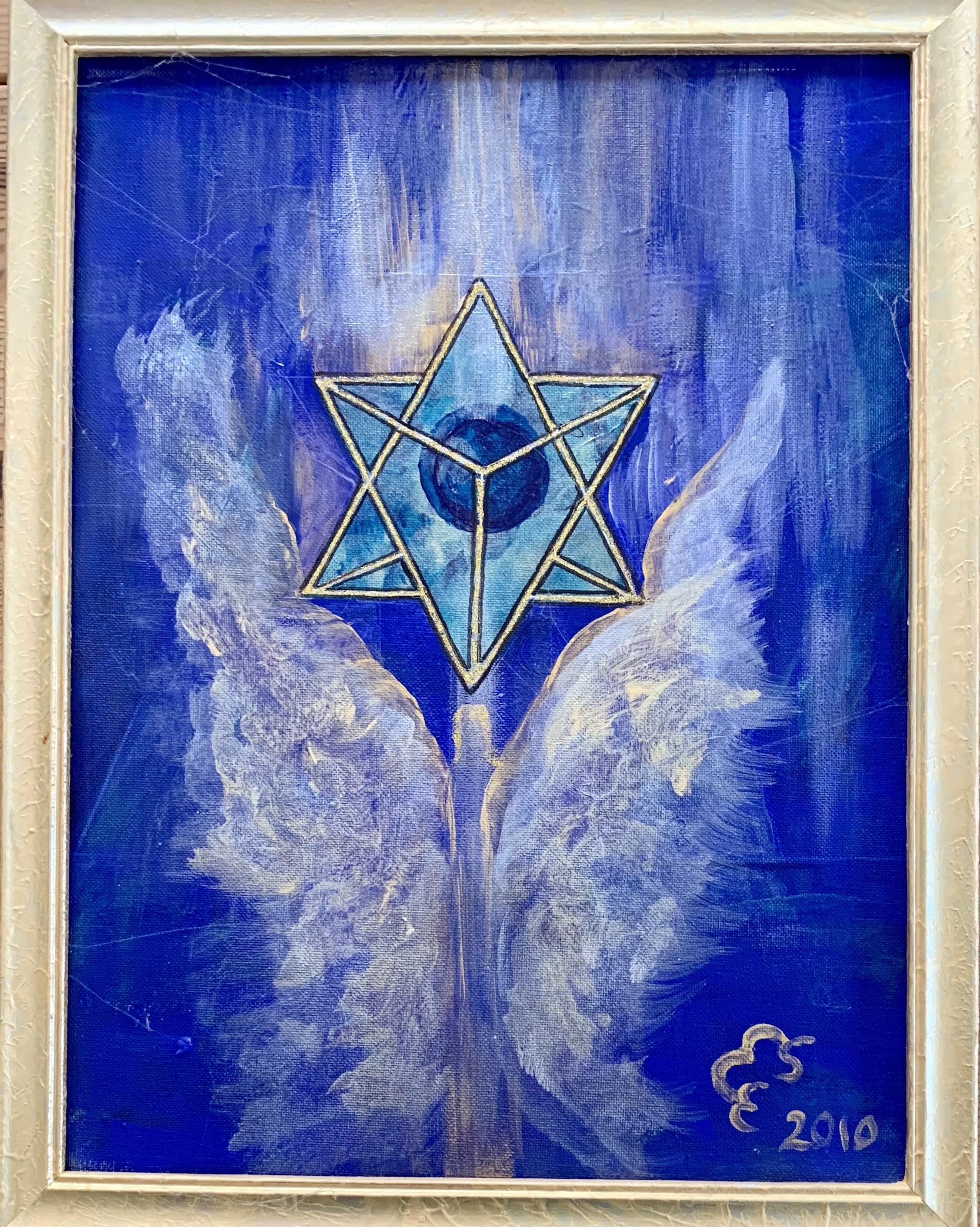 Blaues Energiebild 10