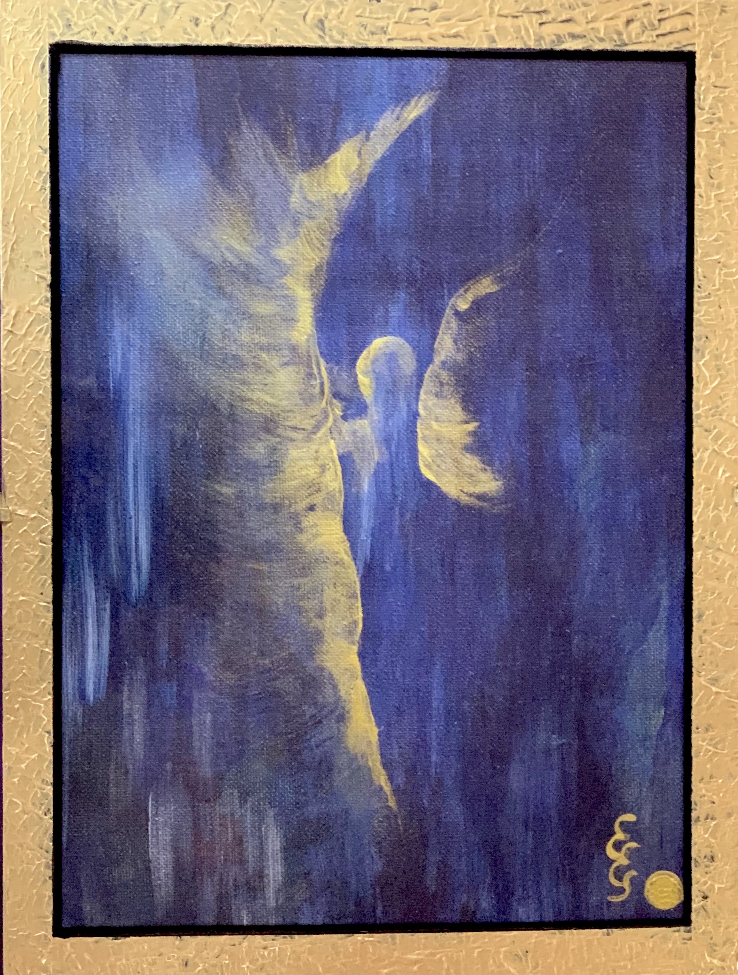 Blaues Energiebild 5